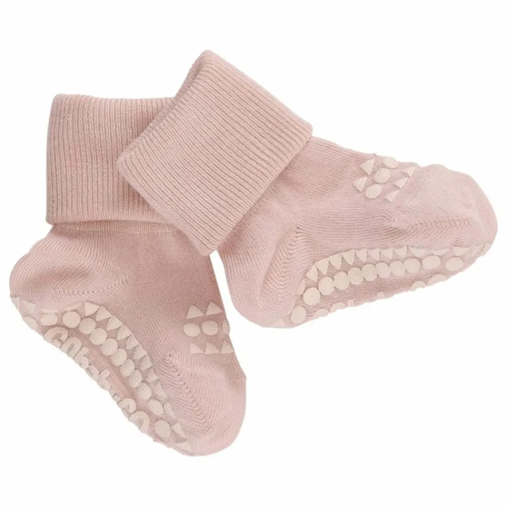GOBABYGO Combo Box 4 Chaussettes Antidérapantes Bamboo | Rose