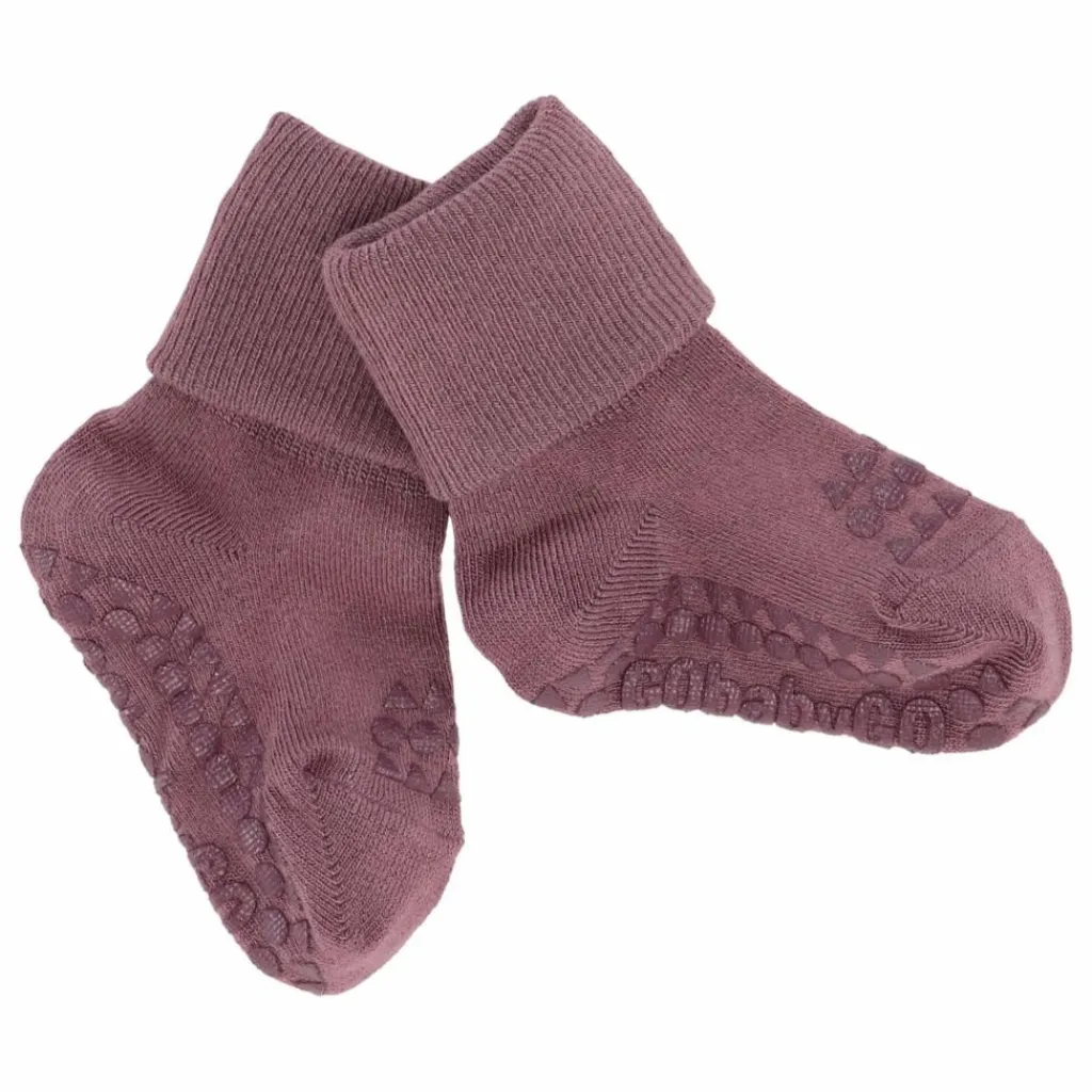 GOBABYGO Combo Box 4 Chaussettes Antidérapantes Bamboo | Rose