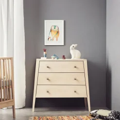 Leander Commode 3 tiroirs Linea | Hêtre Best