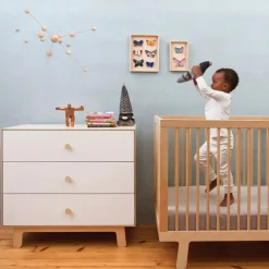 Enfant Oeuf NYC Commodes|Rangement Enfant|Commode 3 tiroirs Merlin base Sparrow |
