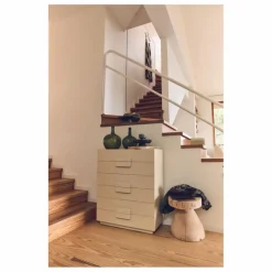 HKliving Meubles De Rangement|Commode 4 tiroirs Spacious |