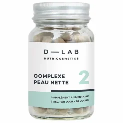 D-LAB NUTRICOSMETICS Complexe Peau Nette Complément alimentaire - 1 mois Non teinté New