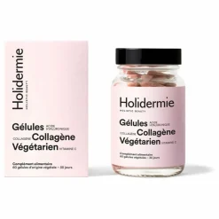 Discount Holidermie Complément alimentaire végétarien au collagène - 60 géllules Non teinté