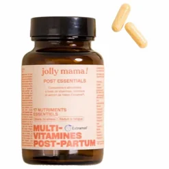 Jolly Mama Compléments alimentaires Post Essentials - 60 gélules