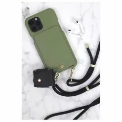 Femme Louvini Coque Airpod 1 & 2 Joe en cuir |