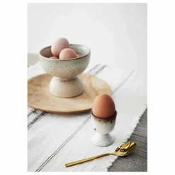 Sale Madam Stoltz Coquetier en grès | Blanc