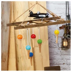 Vilac Corde à sauter Glaces | Jaune Hot