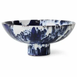 HKliving Art De La Table|Coupe sur pied en grès |