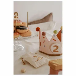 Fabelab Couronne d'anniversaire | Rose Hot