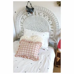 Enfant Barnabé aime le café Coussin à volant |