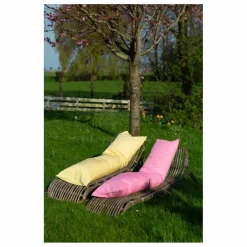 Suite 702 Coussin Bedmate en percale organique - Butter Yellow | Jaune Online