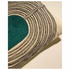 Maison Sarah Lavoine Coussin brodé Mirage | Bleu Sarah Clearance