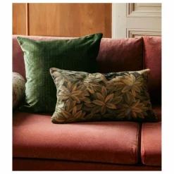 The Socialite Family Coussins|Coussin carré Carino en velours côtelé brillant |