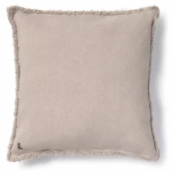 Lorena Canals Coussin carré Stonewashed | Gris perle Outlet