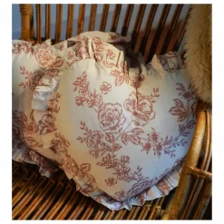 Sale Anna + Nina Coussin cœur Whimsical | Rouge