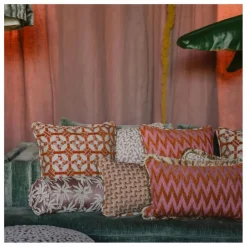 Sale Palais Coussin cylindrique Laura | Rose
