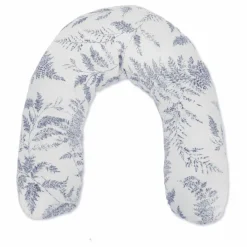 New Tartine et Chocolat Coussin d'allaitement Feuillage | Bleu marine