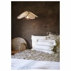 Madam Stoltz Coussins|Coussin d'assise rayé |