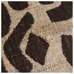 Discount HKliving Coussin en laine et soie | Marron