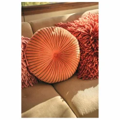 HKliving Coussins|Coussin en velours Ripple |