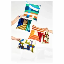 Sale Mapoésie Coussin en velours Shibuya | Bleu