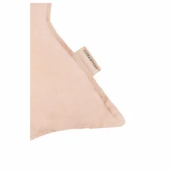 Nobodinoz Coussin Etoile - Lin Français | Rose poudré