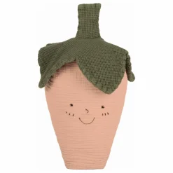 Nobodinoz Coussin Fraise Wabi-Sabi | Rose poudré