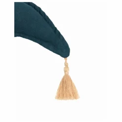 Outlet Nobodinoz Coussin Lune - Lin Français | Bleu nuit