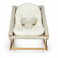 Nobodinoz Transats|Puériculture|Coussin réducteur pour transat Growing green en éponge de coton bio