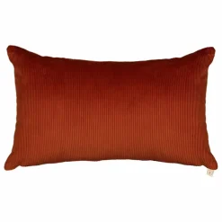 Hot The Socialite Family Coussin rectangulaire Carino en velours côtelé | Cognac