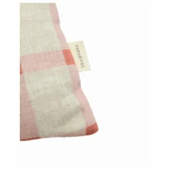 New Nobodinoz Coussin rectangulaire Tulipe Vibes - Lin Français | Rose