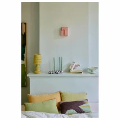 HKliving Coussin Watercolours | Violet Hot