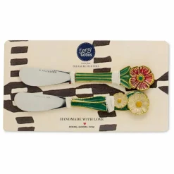 Doing Goods Art De La Table|Couteaux à beurre Posy - Set de 2 |