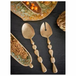 Homme Bloomingville Art De La Table|Voyage, Outdoor|Couverts à salade Edi en métal - Set de 2 |