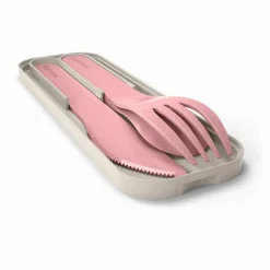 Monbento Couverts biodégradables MB Pocket Color | Rose