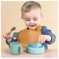 Enfant Done by deer Vaisselle Enfant|Couverts Easy-grip Deer friends |