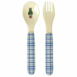 Rice Couverts en mélanine - x Nathalie Lété |