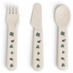 Done by deer Couverts Tiny Farm - Set de 3 |