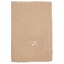 Nobodinoz Couvertures Et Plaids|Linge De Lit Bébé|Couverture d'hiver brodée - Lin Français |