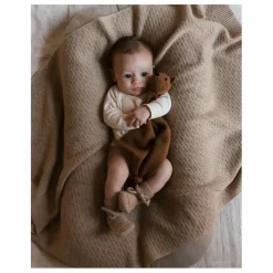 Hvid Couvertures Et Plaids|Linge De Lit Bébé|Couverture Dora Laine Mérinos |