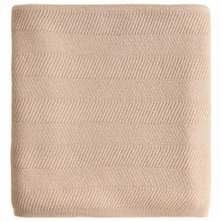 Hvid Couverture Freddie Laine Mérinos | Beige Online