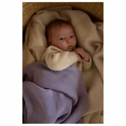 New Hvid Couverture Gust Laine Mérinos | Lilas tLilas