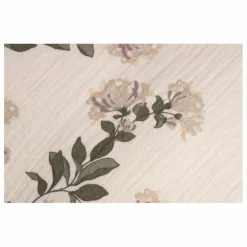 garbo&friends Couverture Honeysuckle en mousseline de coton | Ecru