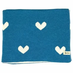 Bayiri Couverture Lovely Coton Bio | Bleu Clearance