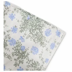 Clearance garbo&friends Couverture matelassée Plumbago en coton bio | Bleu
