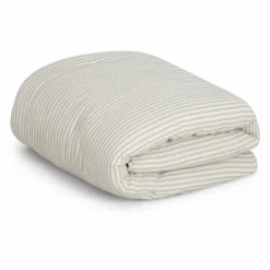 Enfant garbo&friends Couvertures Et Plaids|Linge De Lit Bébé|Couverture matelassée Stripe Anjou en coton bio |