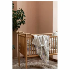 Enfant garbo&friends Couvertures Et Plaids|Linge De Lit Bébé|Couverture matelassée Stripe Anjou en coton bio |