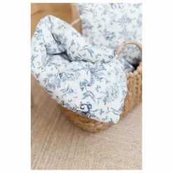 Tartine et Chocolat Couverture Toile de Jouy | Bleu marine Clearance