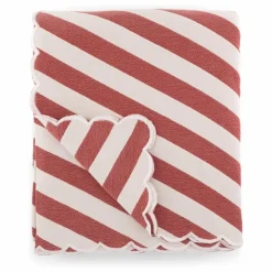 The Socialite Family Linge De Lit|Couvre lit Monastico en coton à rayures |