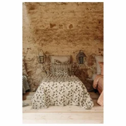 Le Monde Sauvage Couvre-lit quilté Cosmique Paris | Beige